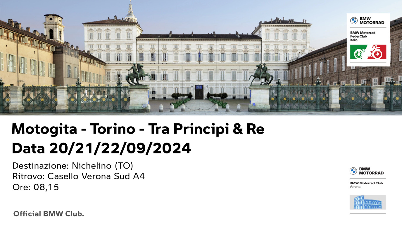 Motogita Tra Principi & Re Torino